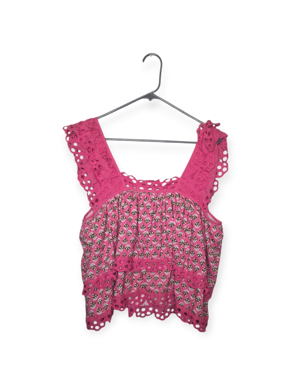 Women's NWT Anthropologie Let Me Be tiered blouse. size XL